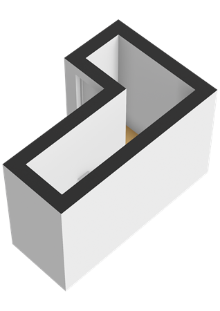 Floorplan - Mathenesserweg 129C04, 3027 HM Rotterdam